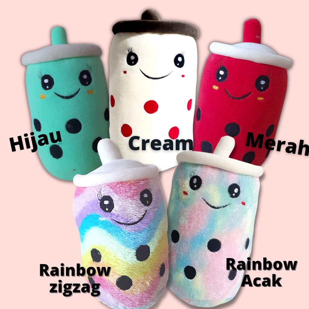 Boneka | Boneka Boba | Boba | Mainan anak | Boneka lucu | Milk Boba | Bobeka Boba LED | Boneka Lampu