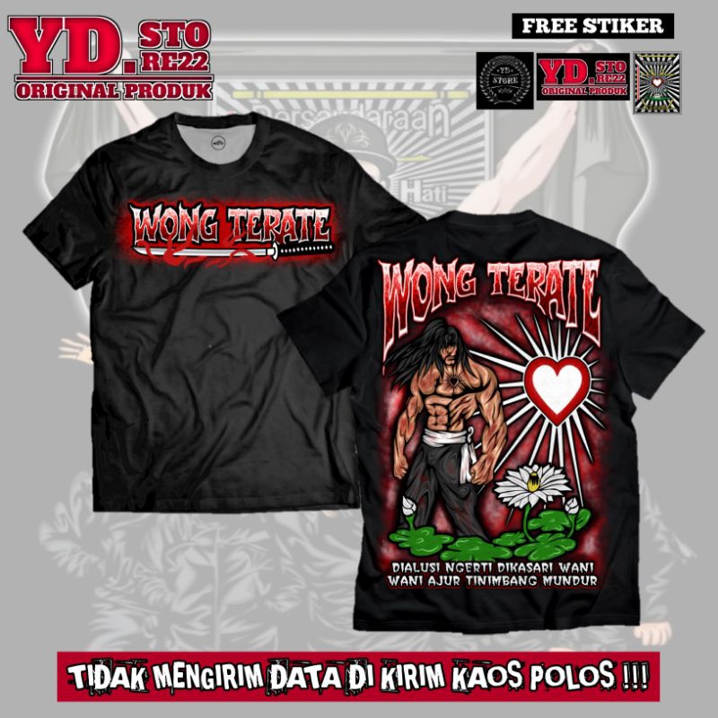 KAOS PSHT LAWASAN | KAOS TERATE KEREN | LAWASAN PSHT