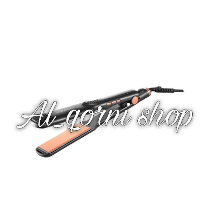 Takeda Pro Catok TKD F8019BC Keratin Golden Straightener 40mm Catokan Keratin Alat Pelurus Rambut / 