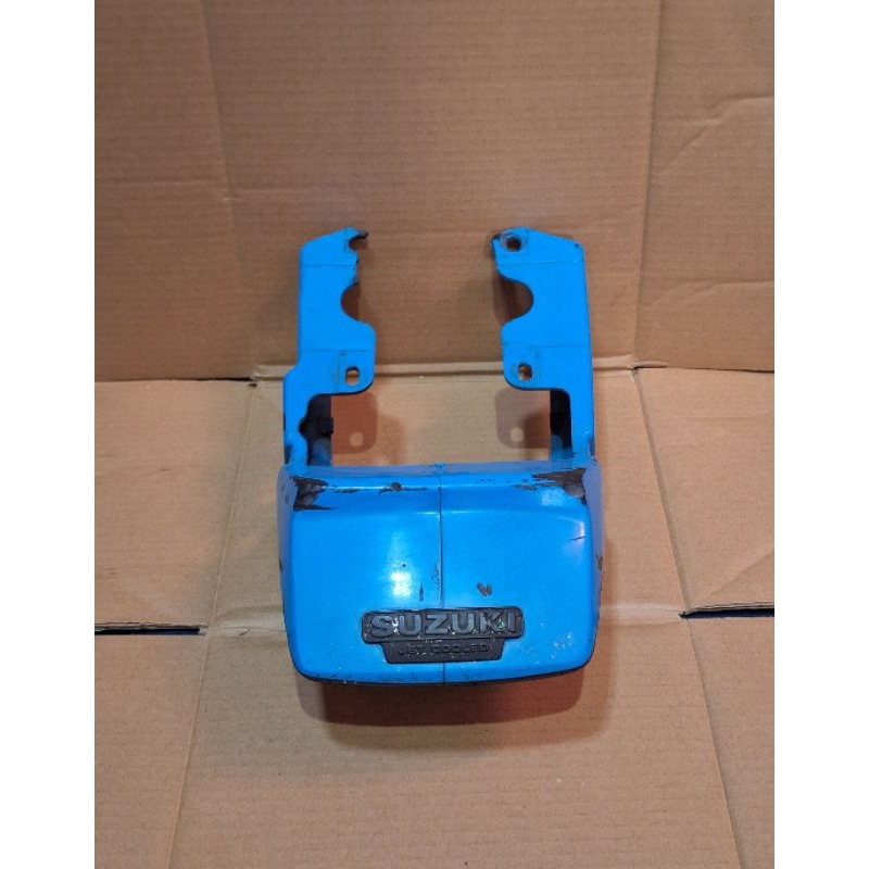 cover body buntut Suzuki rc bravo, biru laut, biru BKKBN original