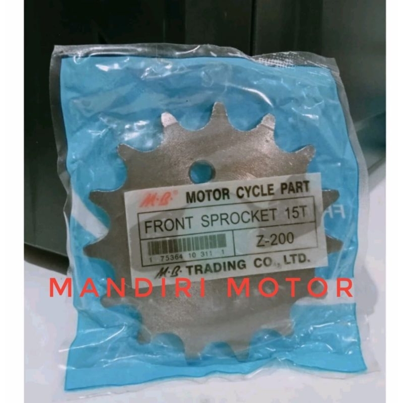 Gear Gir Depan Binter Mercy KZ200 15 Mata Best Quality