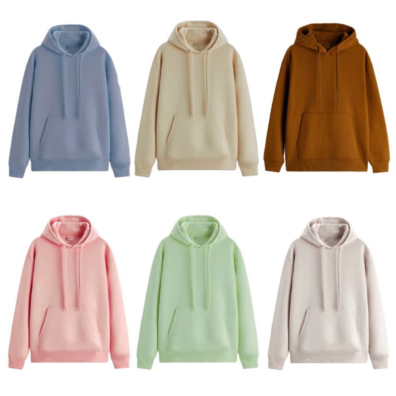 JAKET  PULLOVER BASIC HOODIE SWEATER H&M HM HOODIE COLLOR REJECT ORIGINAL UNISEX