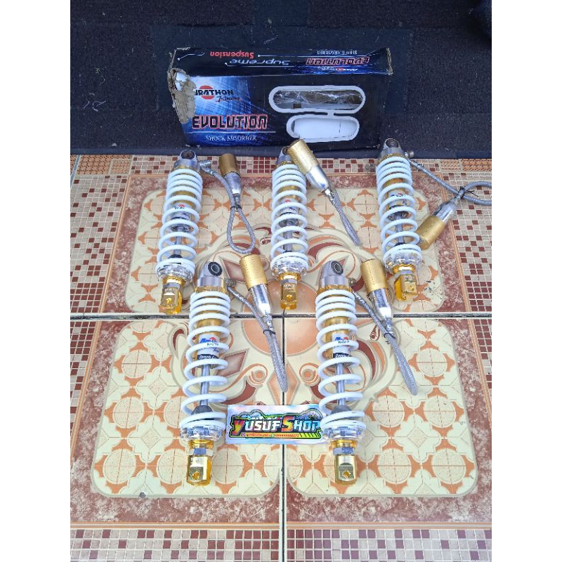 shock tabung Pisah marathon uk 305mm mio fino soul beat scoopy vario