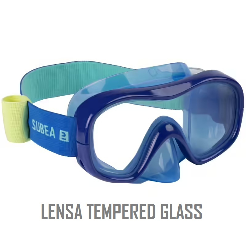 Masker Snorkeling Dewasa Masker Diving Dewasa Kacamata Selam Dewasa Pria Wanita SNK520 Kaca Anti Gor