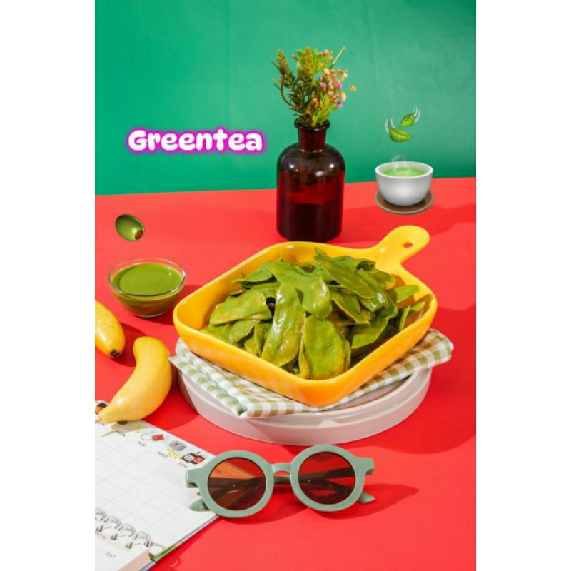 

Keripik pisang Greentea 200gr