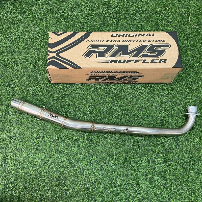 leher supra 125 karisma revo absolute revo fit blade inlet 38 rms muffler original bending