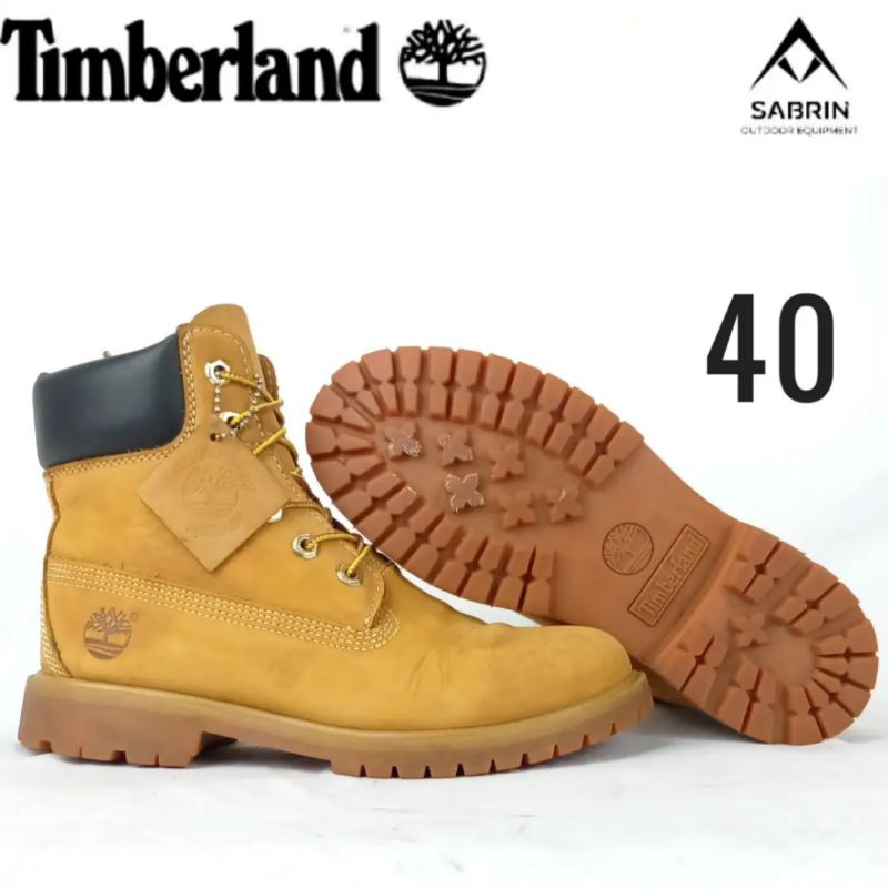 Sepatu timberland boots 6 inch 40