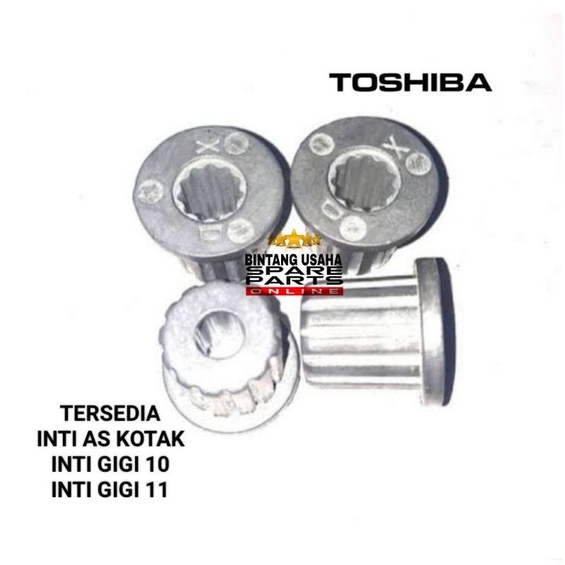 INTI PULSATOR MESIN CUCI TOSHIBA 1 TABUNG / 2 TABUNG