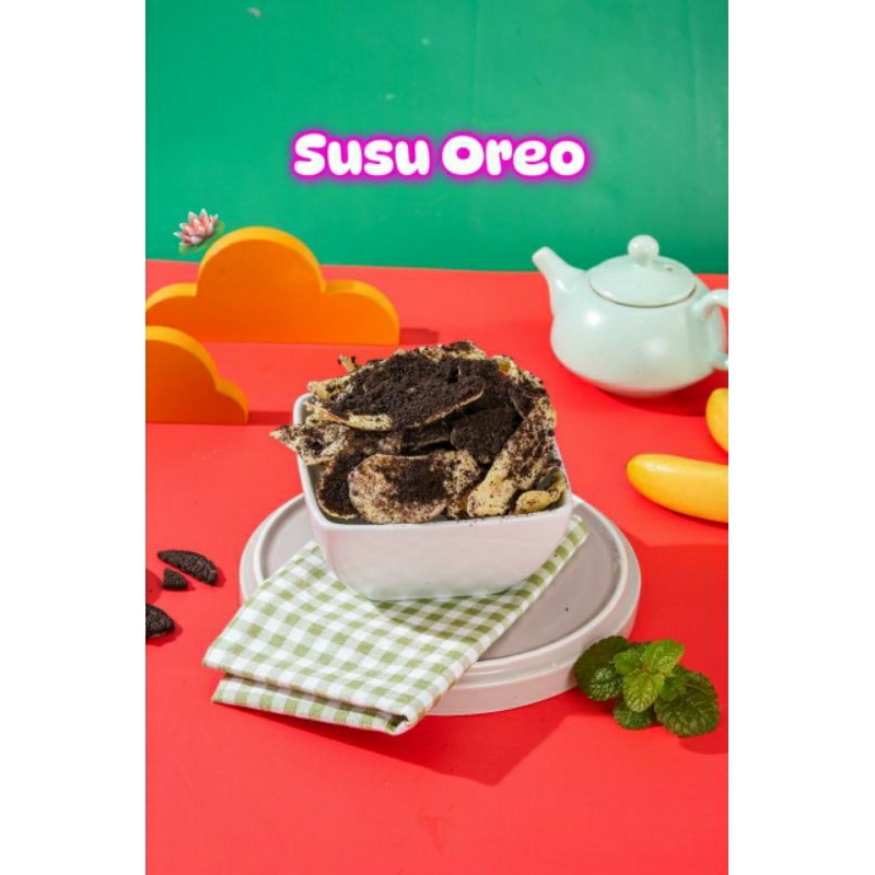 

Keripik pisang Susu Oreo 200gr