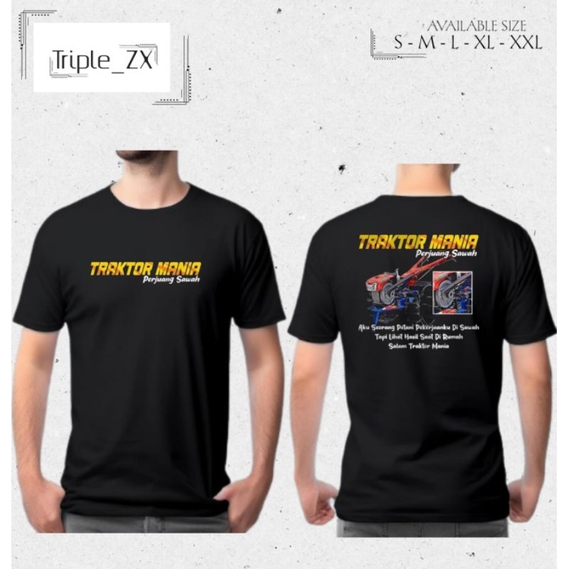KAOS PEJUANG SAWAH TRAKTOR MANIA INDONESIA