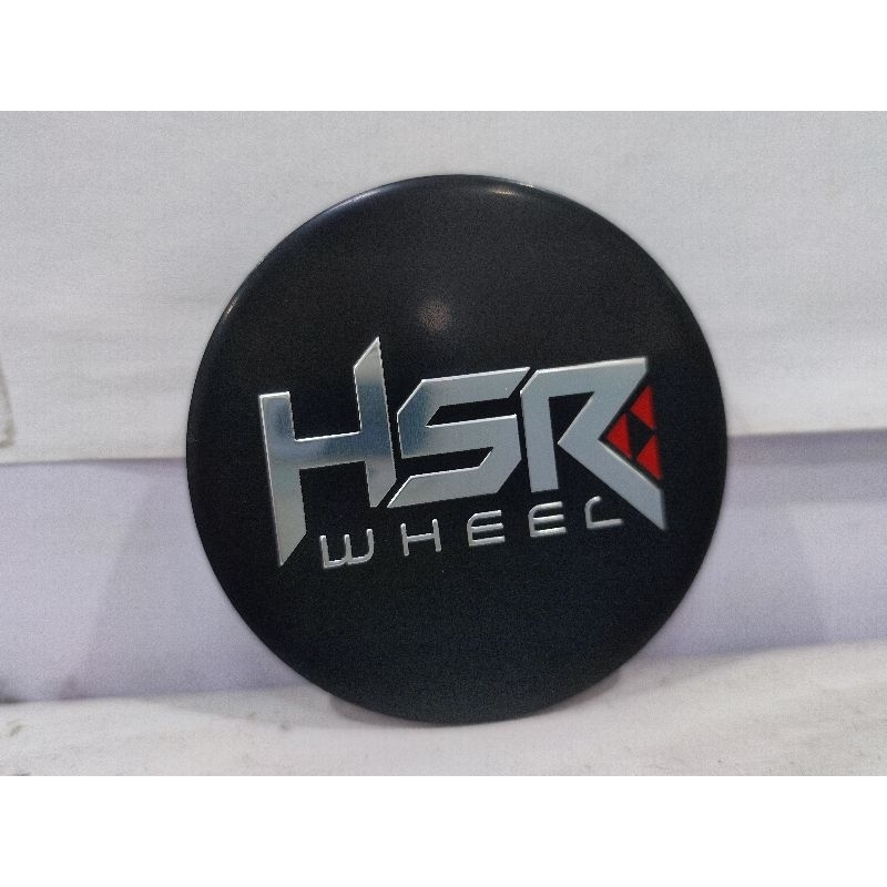 emblem Dop HSR WHEEL NEW Original // sticker logo dop original Velg hsr wheel ukuran 5.7cm Cembung