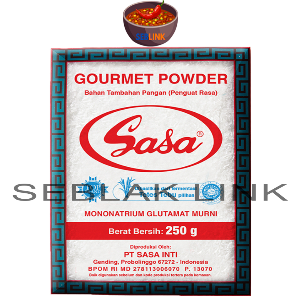 

Sasa Gourmet Powder MSG 250Gram