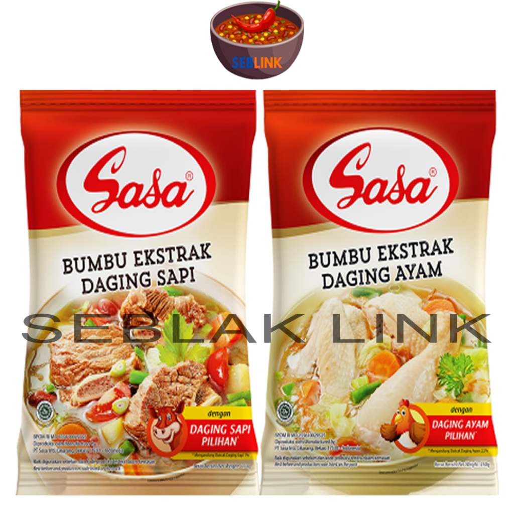 

Sasa Bumbu Kaldu Serbaguna Ayam/Sapi 250Gram