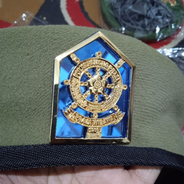 paket baret pol pp dan emblem satpol pp