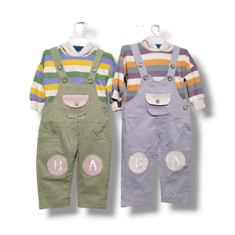 Baju setelan overall anak laki-laki