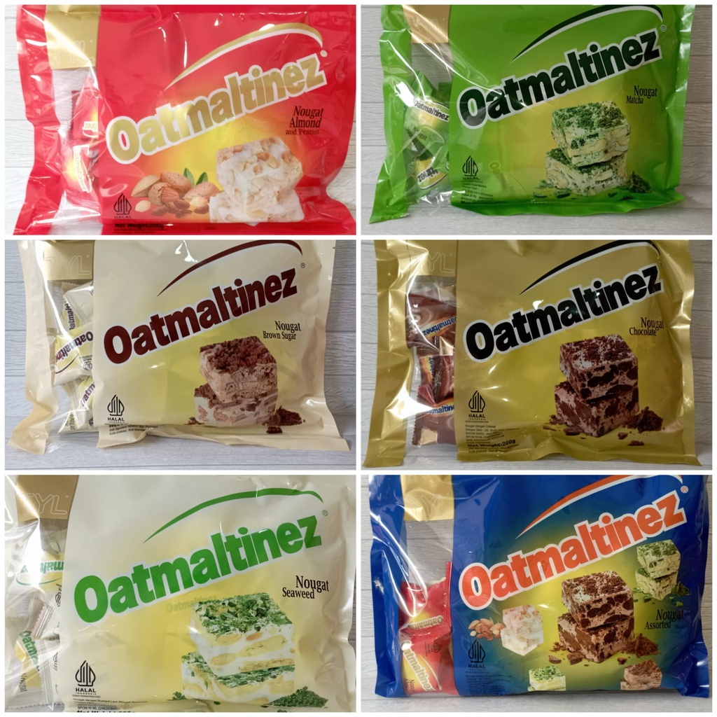 

TYL Oatmaltinez Nougat 200 GR - ISI 20 Pcs