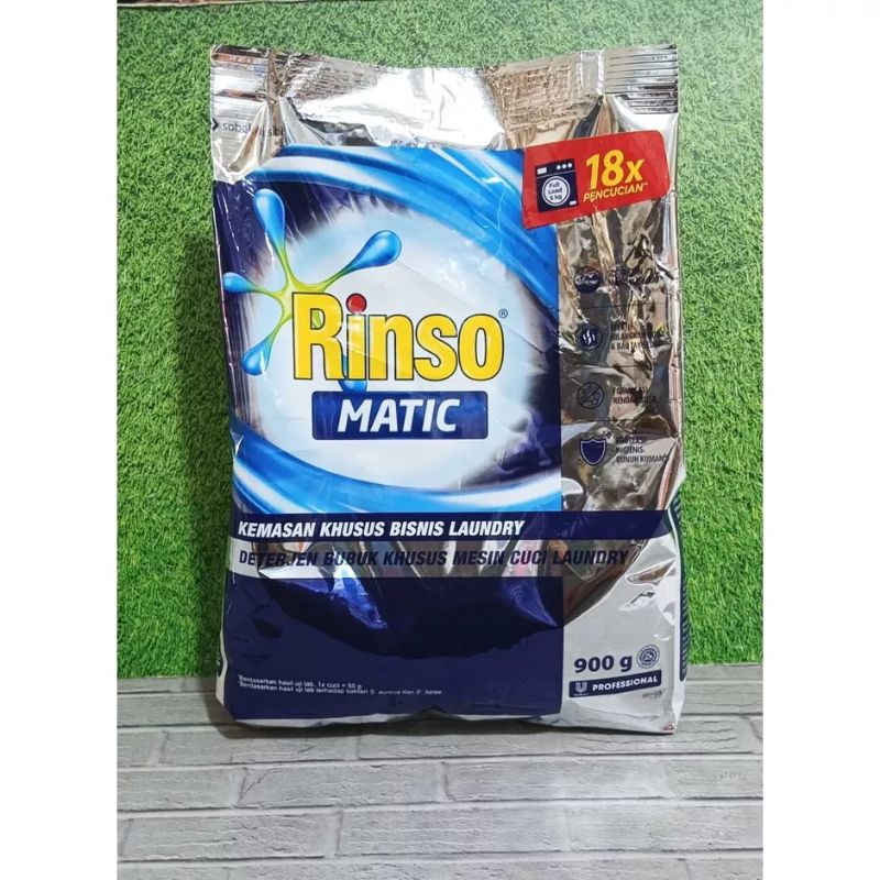 Deterjen bubuk rinso matic profesional 900gram