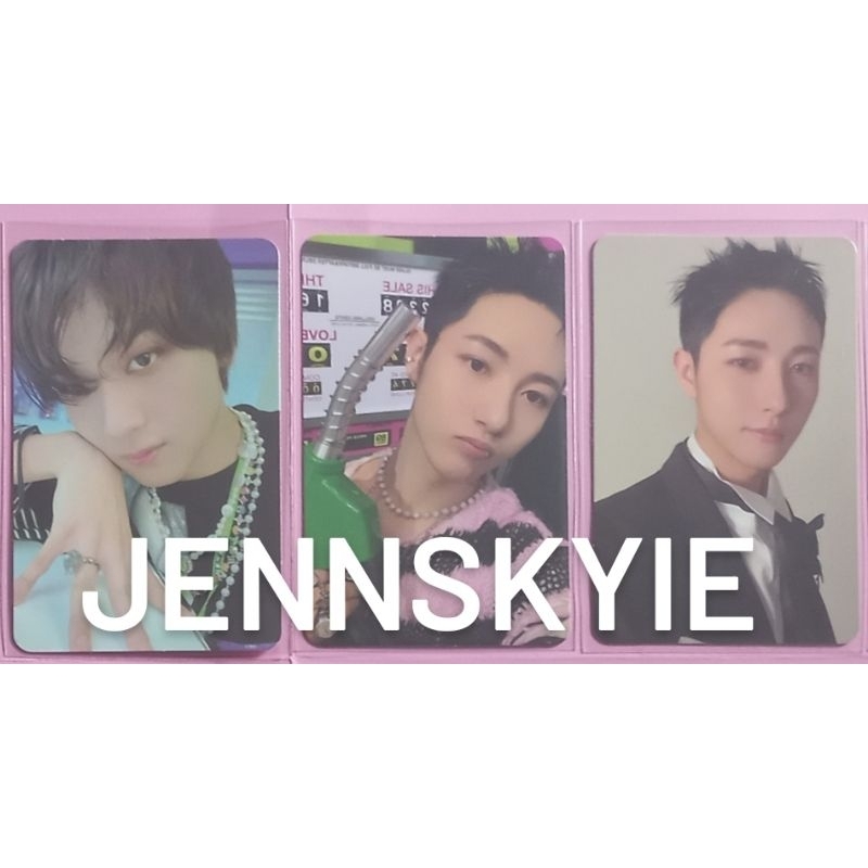 photocard pc nct dream haechan ceker renjun spbu renjun scratch glitch mode voucher live shope