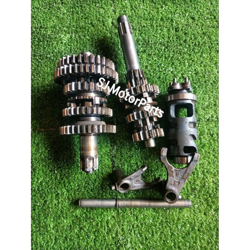 Gearbox Gigi Transmisi Rasio Yamaha Vega R Lama Crypton Kode 4ST Original Lepasan Motor