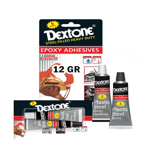 

Lem Plastic Steel Epoxy Adhesives Dextone (Lem 5 Menit)