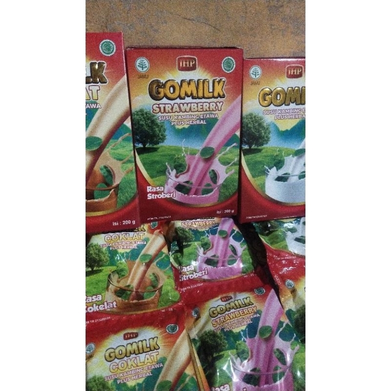 

Susu Gomilk, susu kambing etawa plus herbal alami