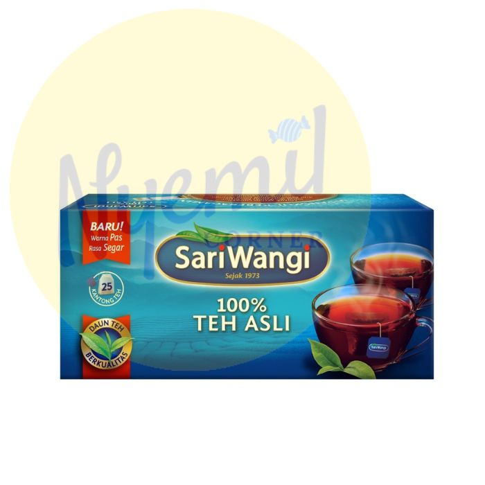 

Sariwangi Teh Celup Kotak 50gr (25pcs)