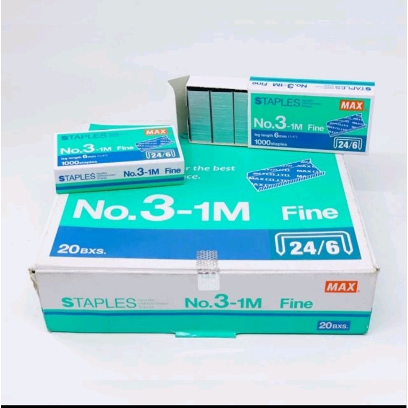 

Isi stapler Max No. 3 / Isi stapler Max HD 50