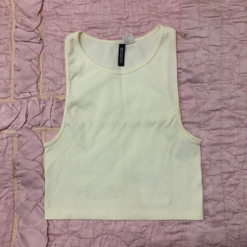 Preloved/New HnM Crop Tanktop size M