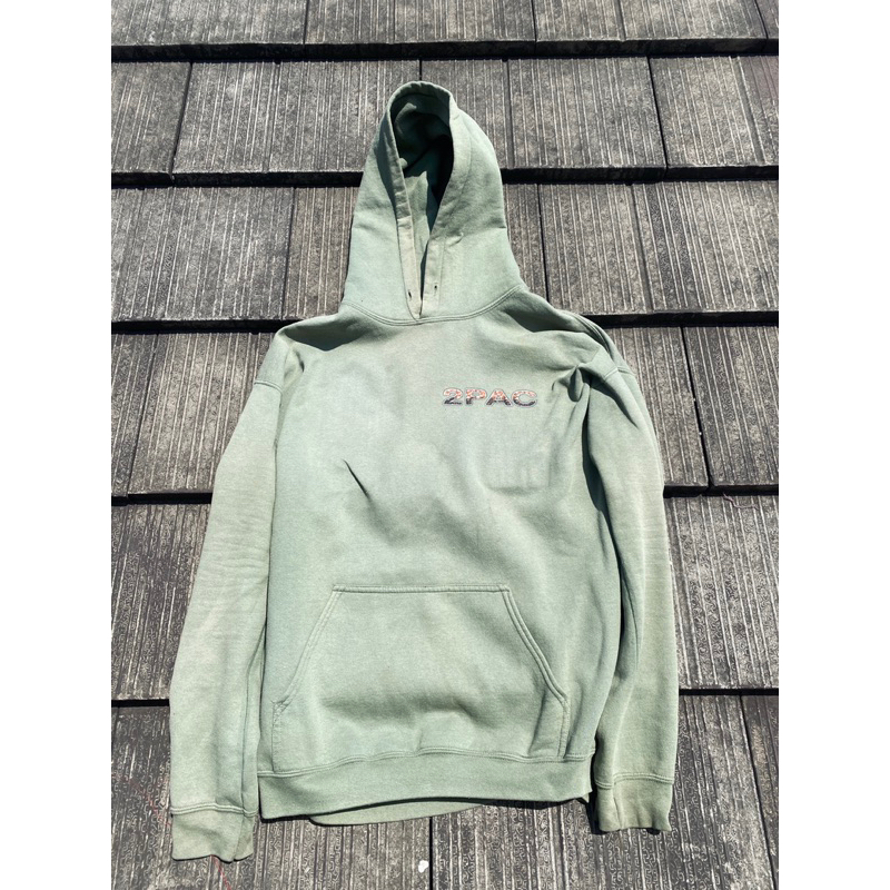 hoodie gildan vintage 2pac shakur