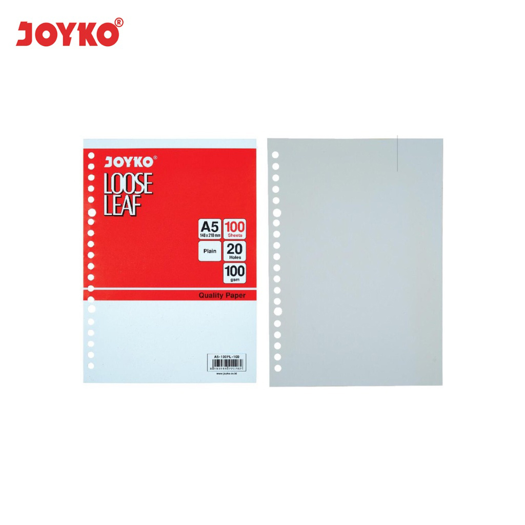 

LOOSE LEAF JOYKO A5-100 POLOS (1 PACK)