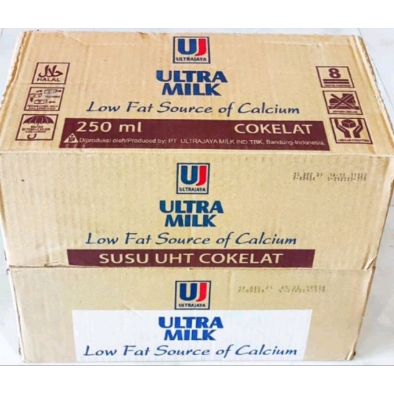 

SUSU UHT ULTRA MILK LOW FAT 250 ML 24 PAX