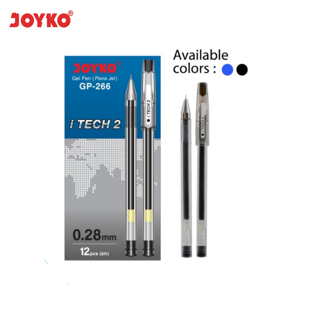 

BALLPOINT / PULPEN JOYKO GP-266 I-TECH (12 PCS)
