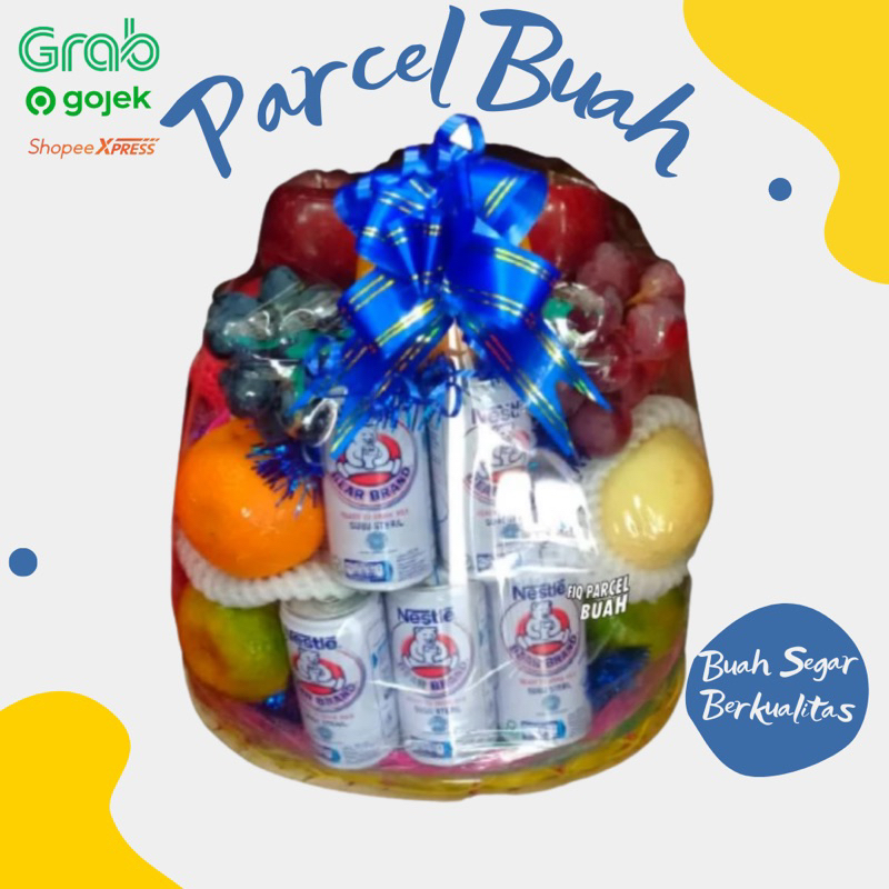 

Parcel Buah Segar untuk Orang Sakit with BB / Bingkisan Buah