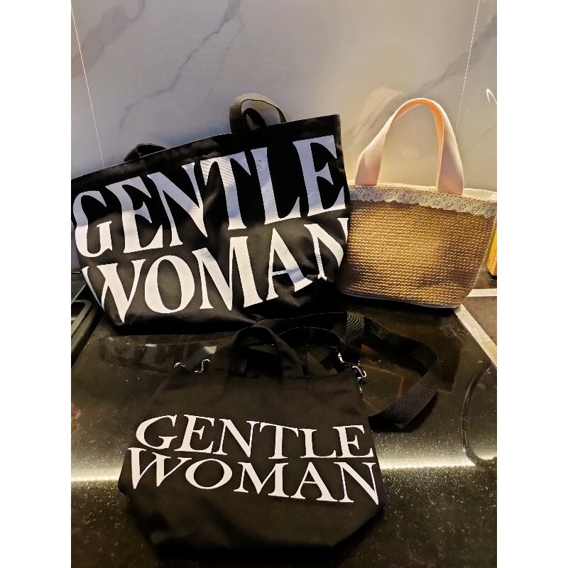 {TOTE BAG} TAS GENTLEWOMAN THAILAND BANGKOK IMPORT (NON-ORIGINAL)