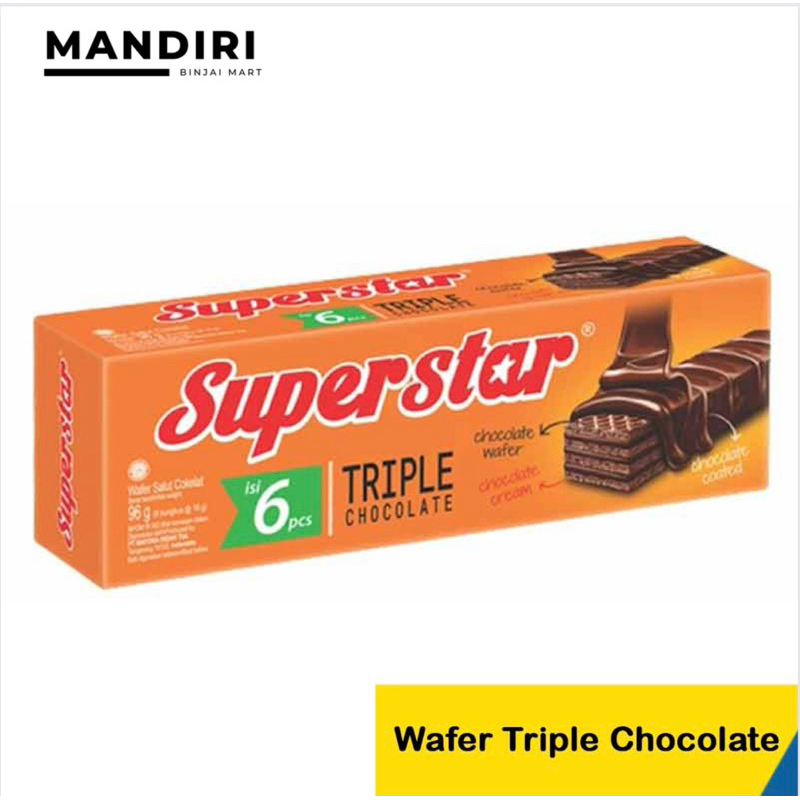 

Superstar Wafer Triple Chocolate