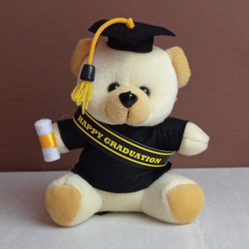 Boneka Wisuda Selempang Nama