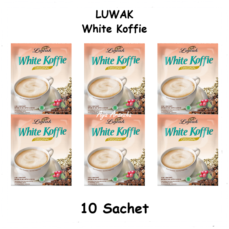 

LUWAK I White Koffie I 10 Sachet