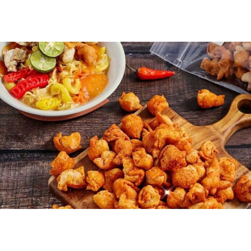 

Siomay kering/Siomay goreng nyonyor khas nano kemasan pouch.