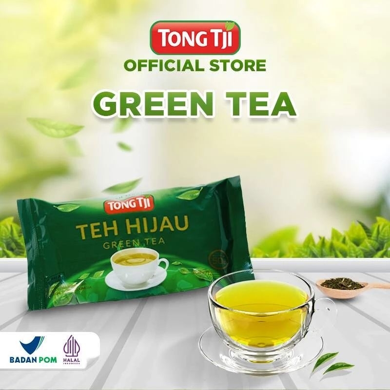 

FLASH SALE. Tong tji green tea 50gr, Teh Hijau, Teh seduh