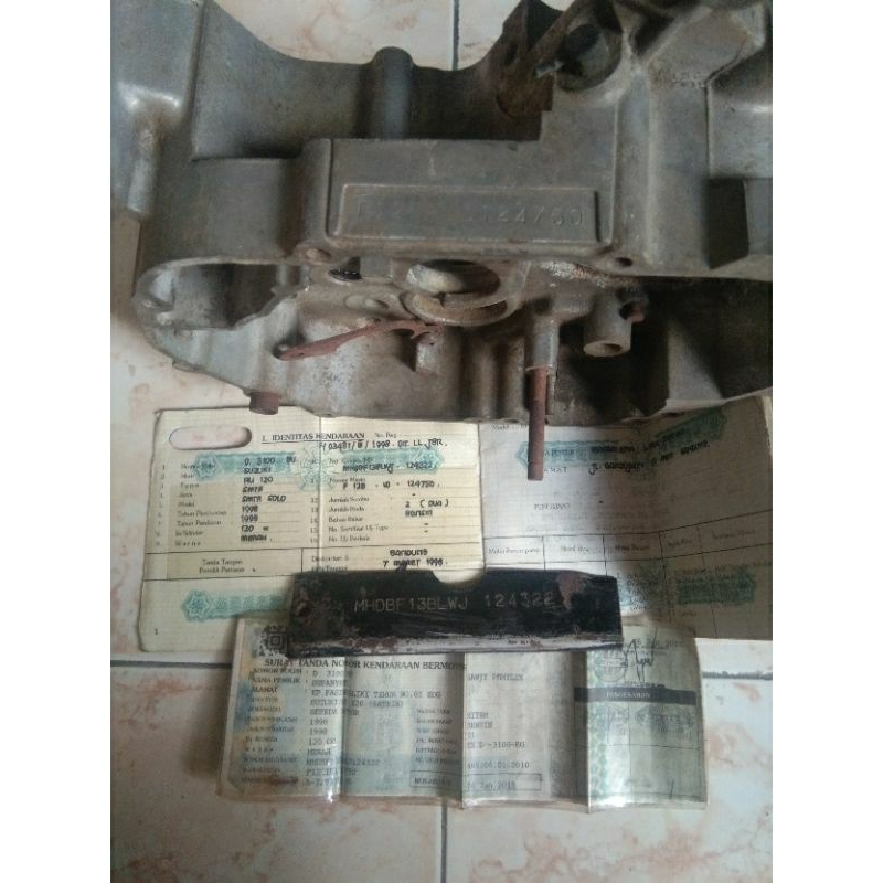 dokumen surat satria 2tak 5spees