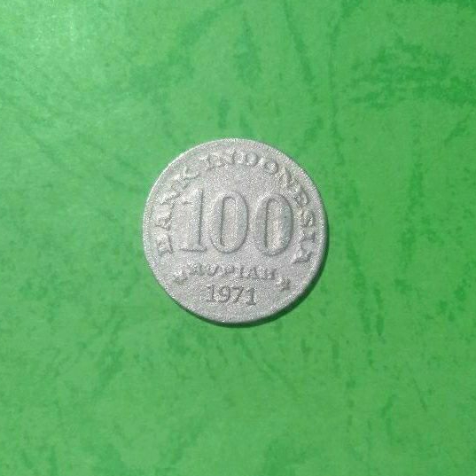 100 Rupiah Uang Kuno Indonesia 1971
