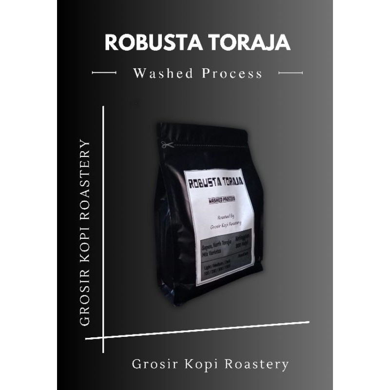 

Kopi Robusta Toraja 100/250/500/1000Gram (Biji/Bubuk)