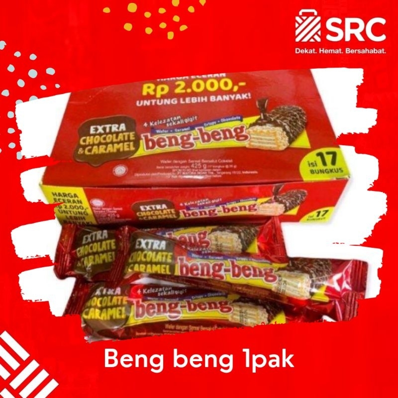 

Beng Beng wafer caramel coklat