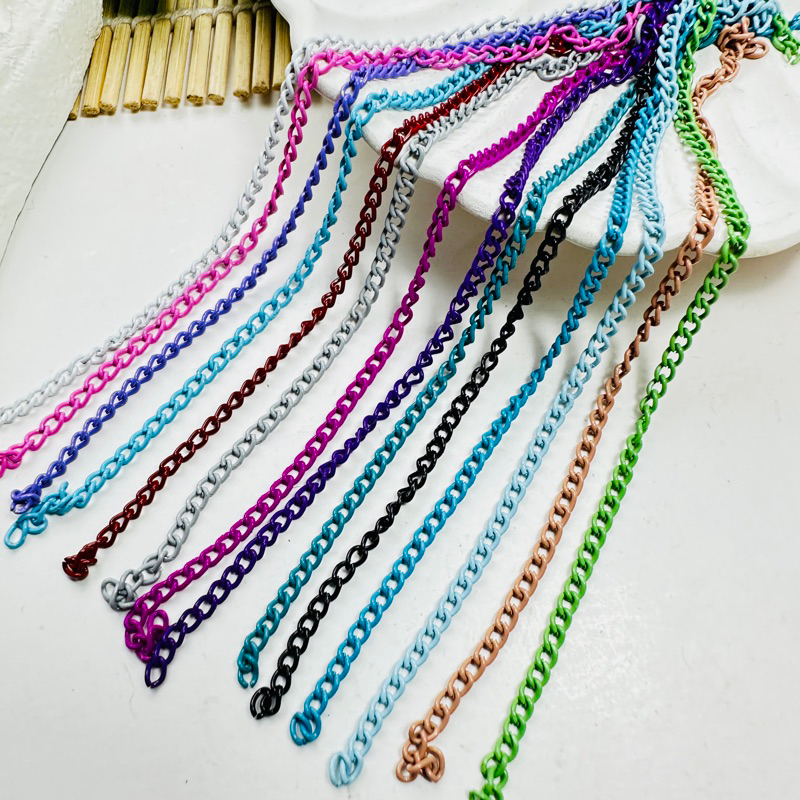 kalung rantai beras - rantai meteran