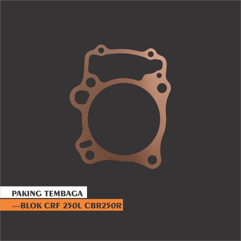 Paking Tembaga Blok Crf 250L Cbr 250R 0.3mm 0.4mm 0.5mm 0.6mm 0.7mm 0.8mm 1mm