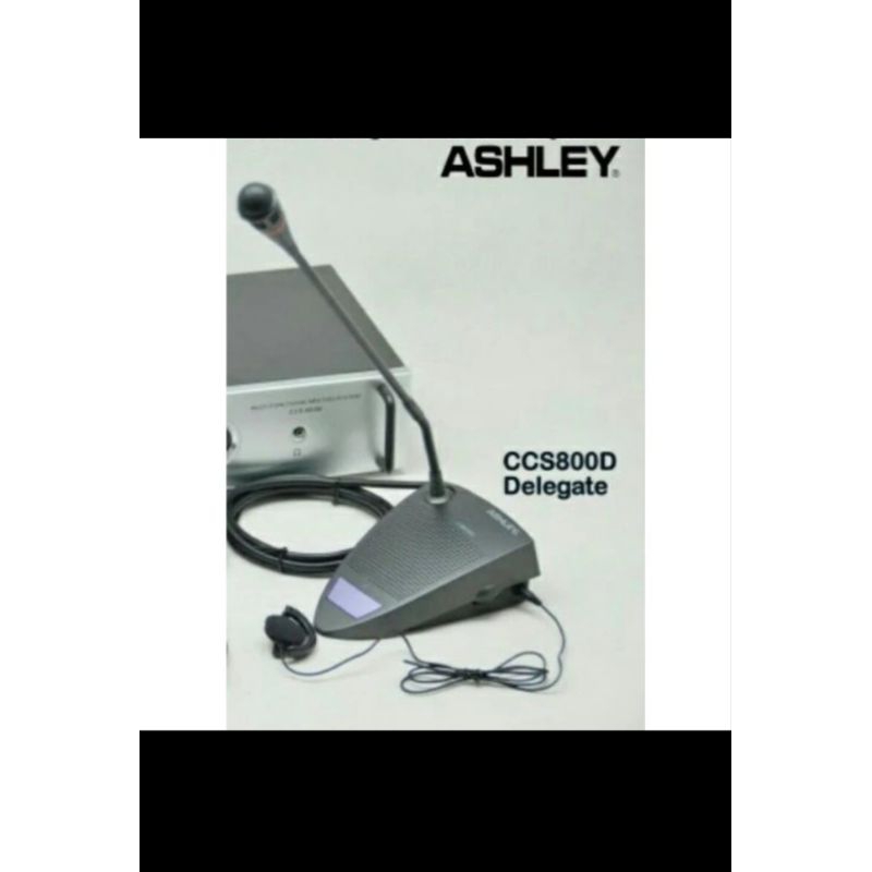 Mic Delegate Ashley CCS-800D Conference Original -- 1buah Delegate