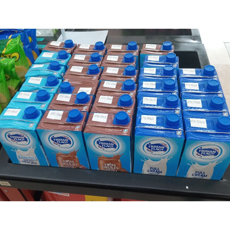 

Frisian Flag UHT Full cream dan Cokelat