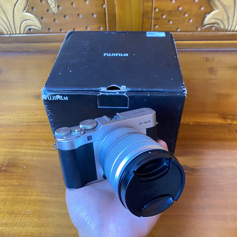 Kamera Mirrorless Fujifilm Xa3 Hitam Mulus