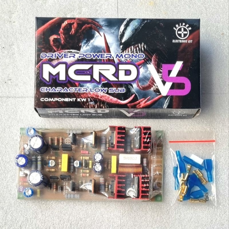 KIT Driver MCRD V5 Fiber Low Sub High End Quality By BME