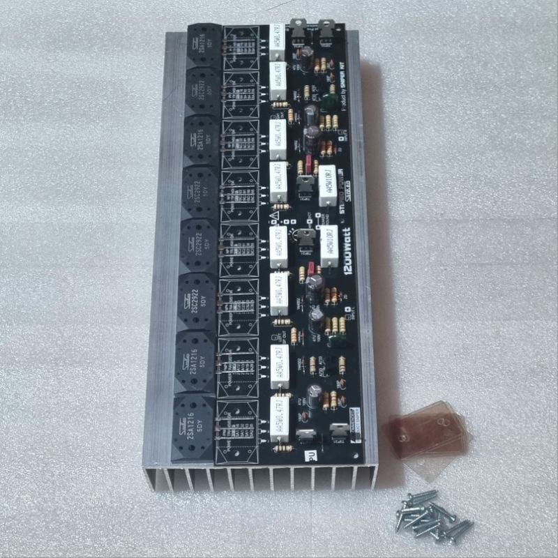 Paket Driver Power Sanken 1200W Plus Transistor Sanken Dan Heatsink